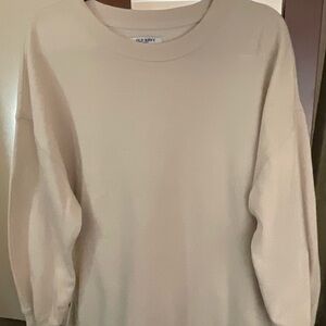 Old Navy Beige Sweatshirt